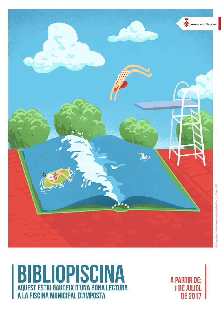 Ajuntament d´Amposta > Comunicació > Aquest estiu gaudeix d’una bona lectura a la Piscina Municipal d’Amposta